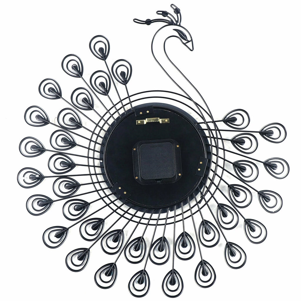 20" 3D Metal Crystal Wall Clock Z5371