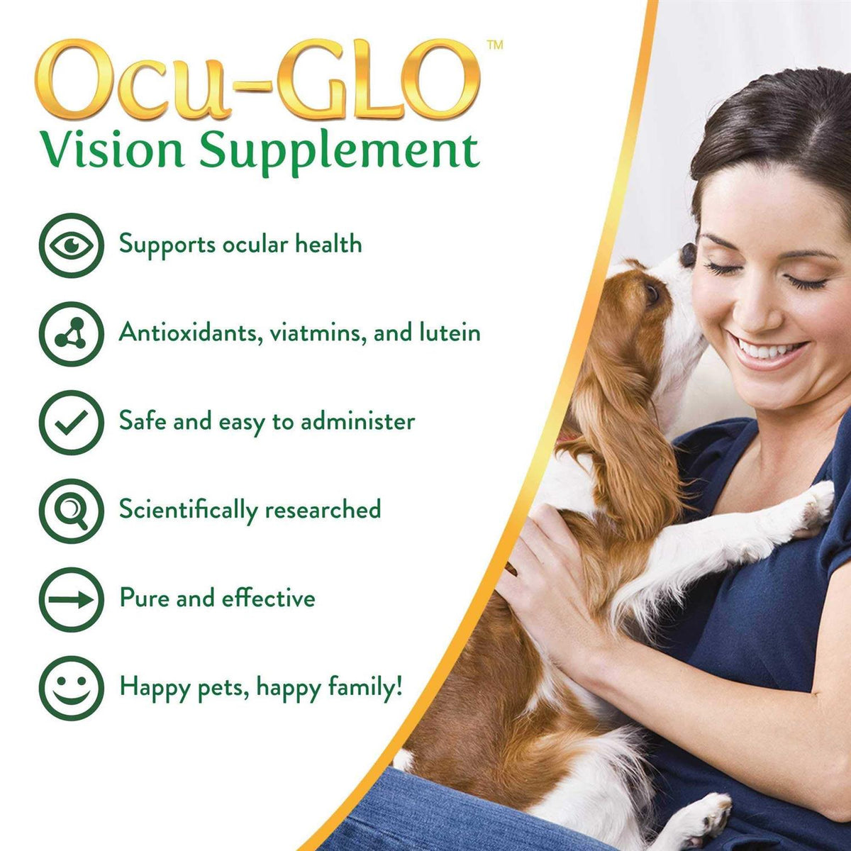 Vision Supplement Chewables for Small to Medium Dogs and Cats I96765