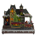 13x22 LED Lighted Christmas Village Tabletop Decor B1638