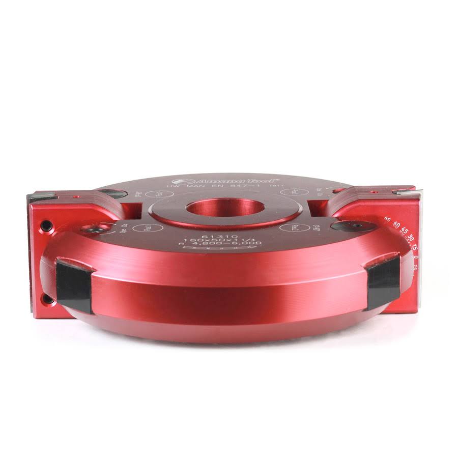 Carbide Aluminum Adjustable Chamfer 160mm Dia x 50mm x 1-1/4 Bore J52901