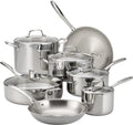 Stainless Steel Tri-Ply Clad 12-Piece Cookware Set Q411