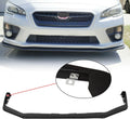 Carbon Fiber Style Front Bumper Lip Spoiler Pack of 2 S269