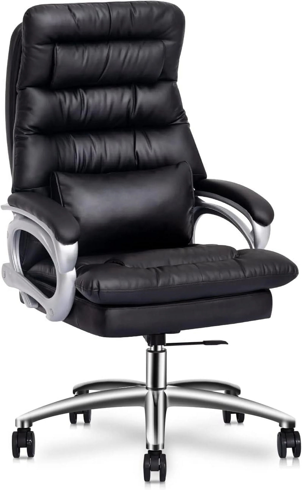 Big And Tall Black PU Leather Executive Office Chair K117096