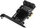8 Port PCI-E to SATA3.0 Controller Card Adapter Pack of 2 V334955