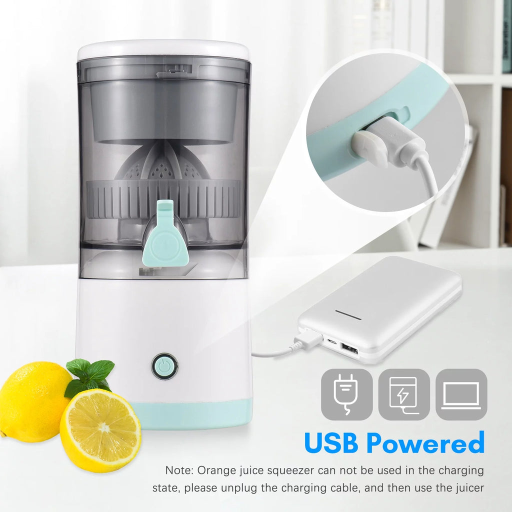 Electric Orange Juice Squeezer Portable Citrus Juicer M14066