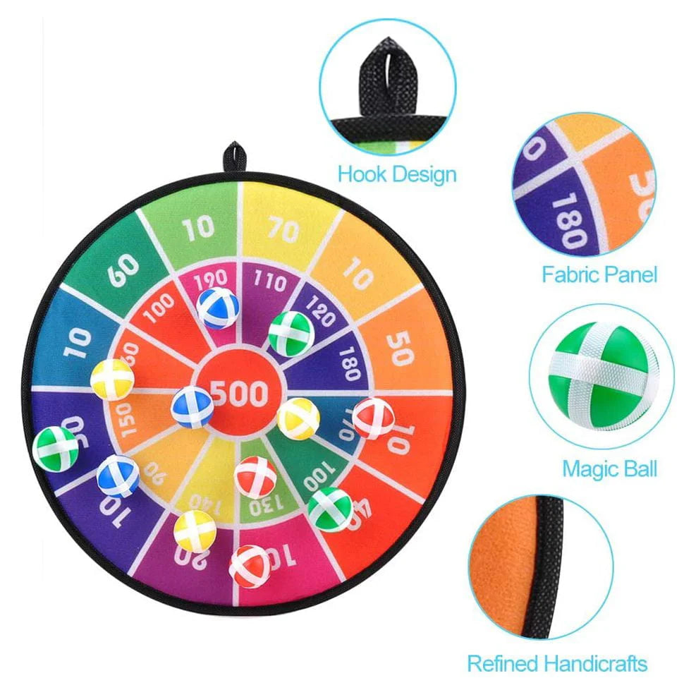 Dart Board with 16 Sticky Balls C895447