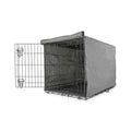 Grey Dog Crate Cover H2007