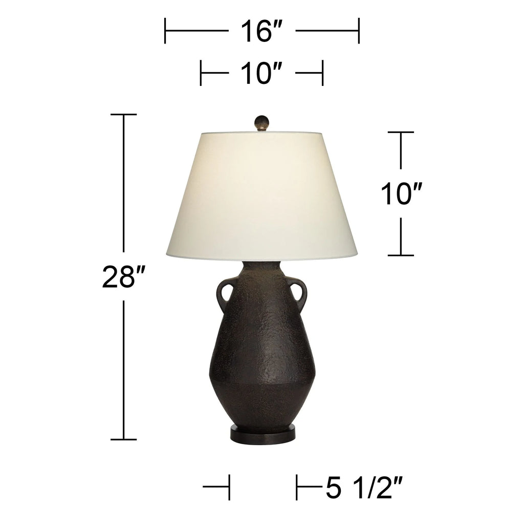 28" Tall Black Table Lamp N890922