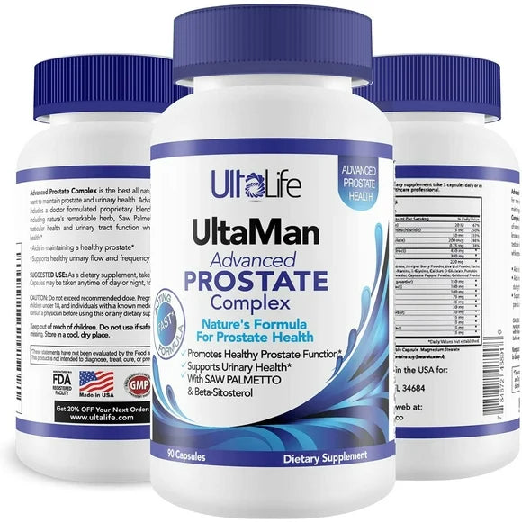 90 Capsules Saw Palmetto Prostate Supplement V77438