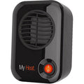 Black Compact Personal Space Heater L692