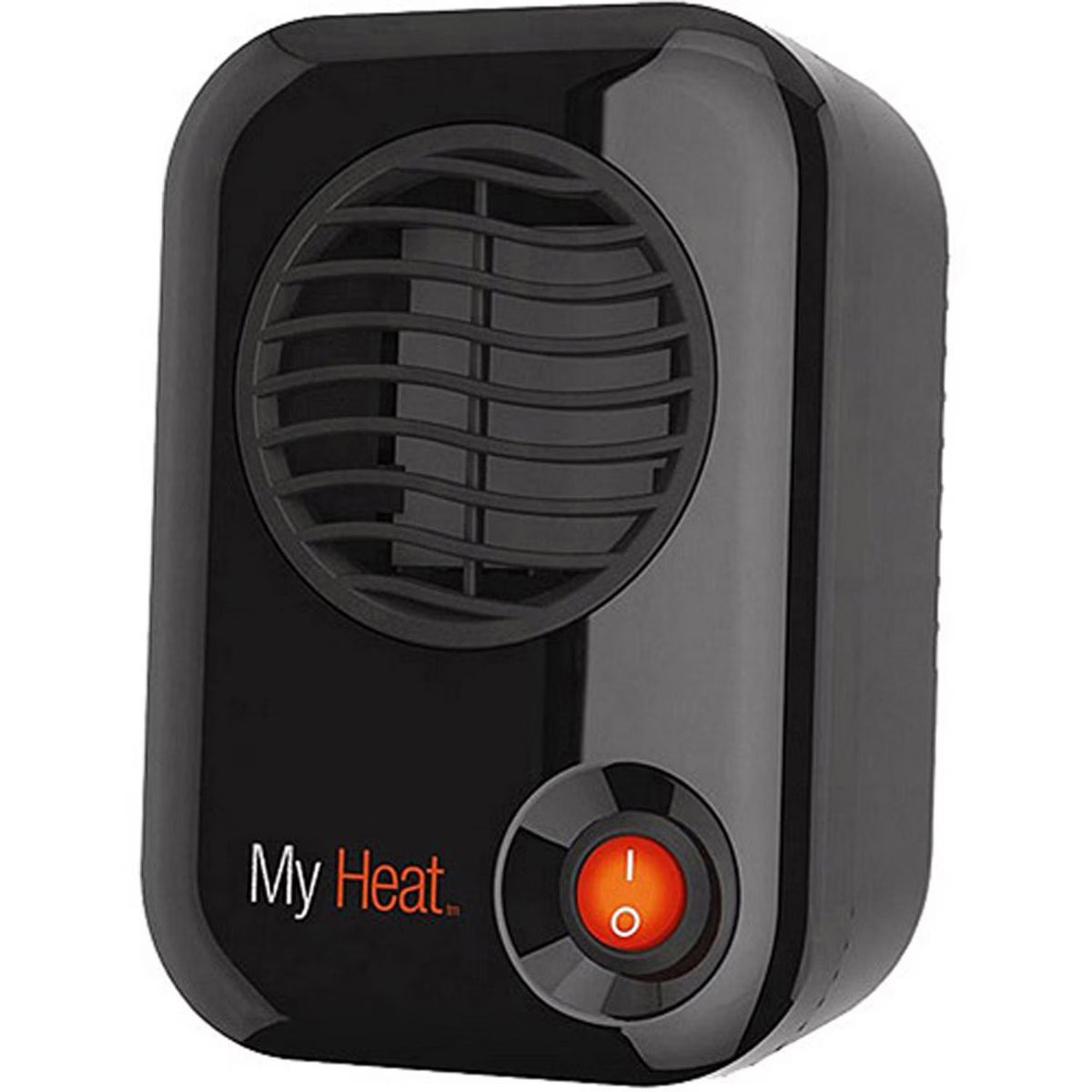 Black Compact Personal Space Heater L692