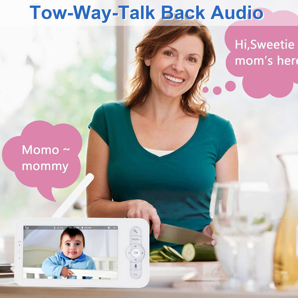 1080p WiFi Baby Monitor with App and Screen Z3040