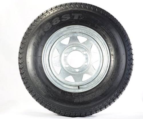 Galvanized Spoke Trailer Tire and Rim 15 6 Lug X2254