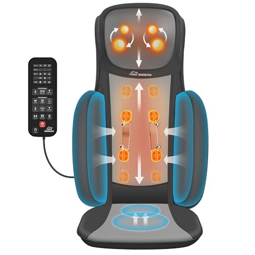 Heated Shiatsu Neck Back Massager Seat Cushion U91409