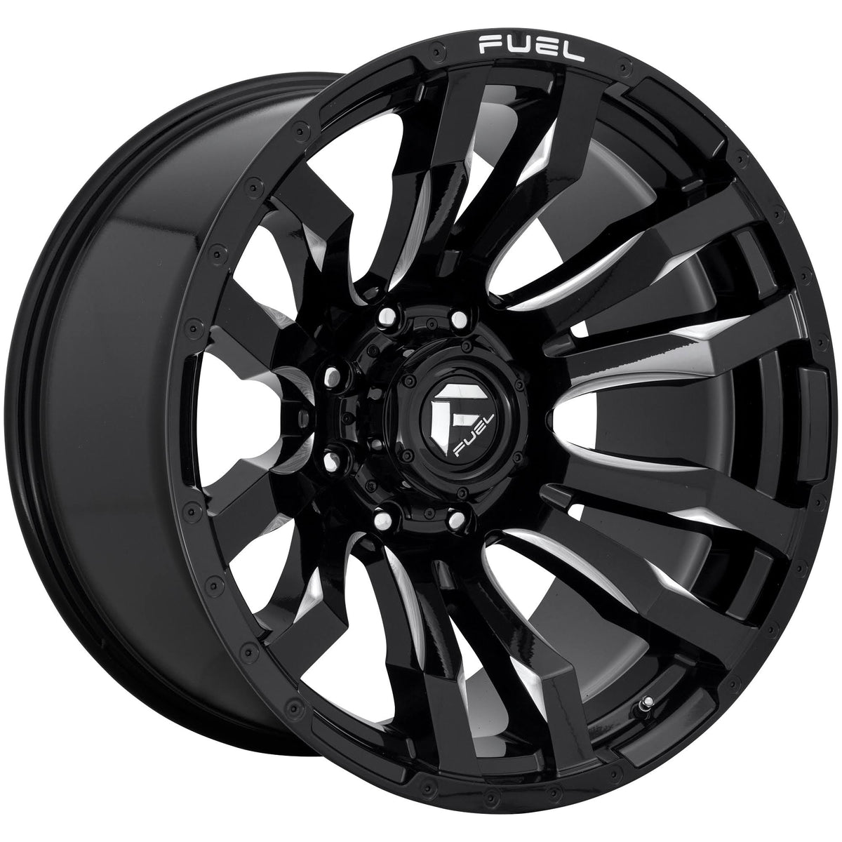 Gloss Black Milled 20mm Wheel Y29031