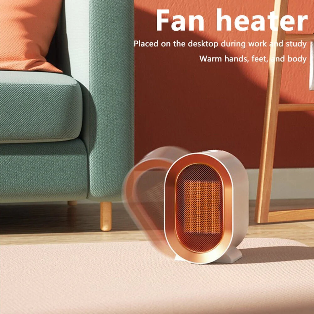 800W/1200W Portable Ceramic Fan Heater O646599