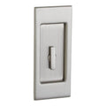 Small Santa Monica Pocket Door - Satin Nickel Z556306