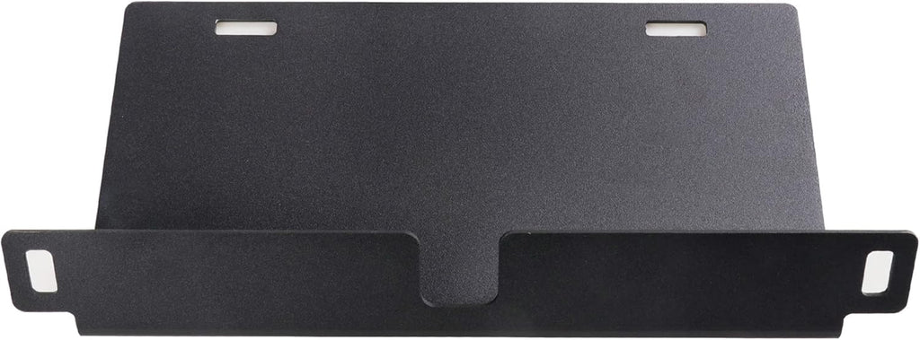 Black Aluminum Alloy Front License Plate Frame Pack of 2 X48242