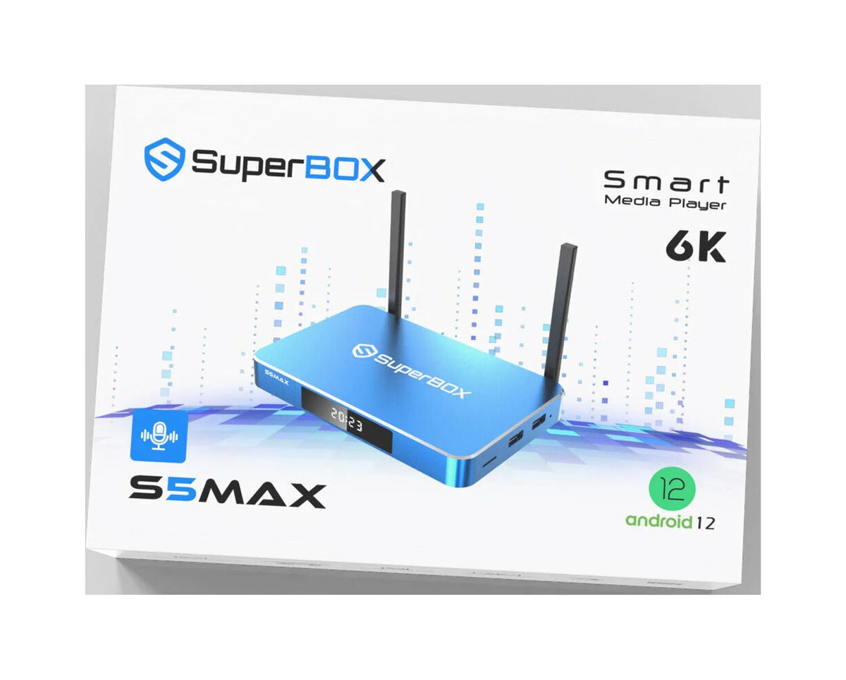 Superbox S5 Max 6k HD US mini Backlit keyboard 8k hd cable 64g usb flash driver F747