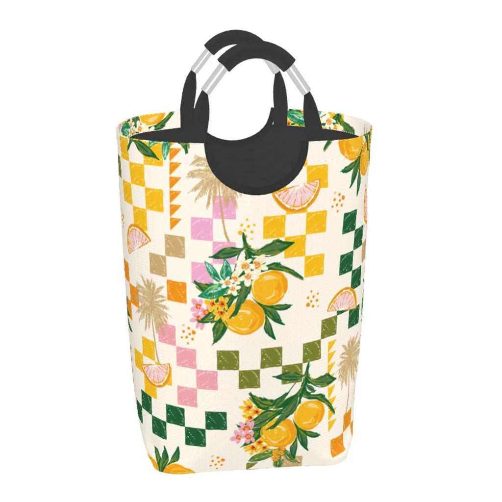 Large Canvas Fabric Laundry Hamper F152
