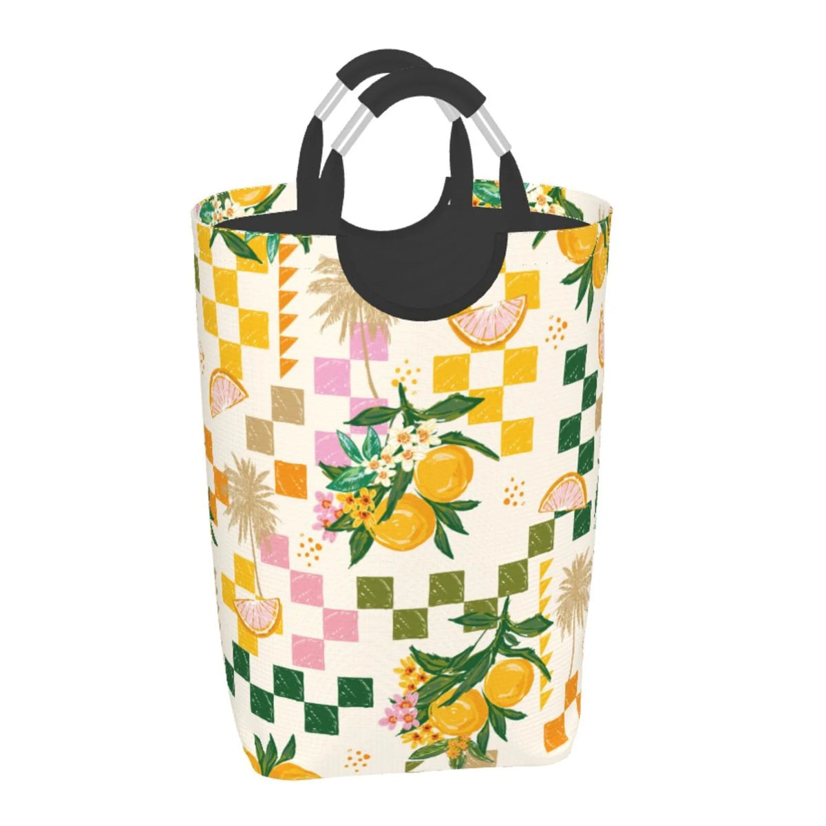 Large Canvas Fabric Laundry Hamper F152